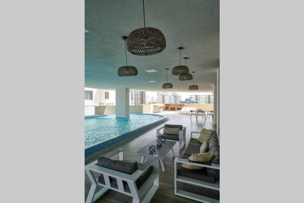 Escape Apartments, Balcony, Pool, Gym & Spa In La Julia Santo Domingo Exterior foto